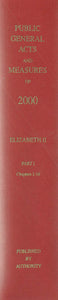 The Public General Acts and General Synod Measures 2000