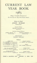 Current Law Year Book 1965