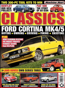 Classics Monthly magazine, July 2021: Ford Cortina Mk4/5, Mini Clubman, MG Midget, Renault Scenic, Land Rover SWB, MGB, Bentley Turbo R