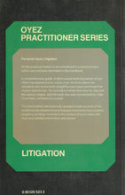 Load image into Gallery viewer, Personal Injury Litigation (Practice Notes)