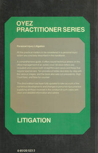 Personal Injury Litigation (Practice Notes)