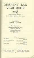 Current Law Year Book: 1958