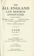 The All England Law Reports 1938, Volume 4