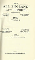 The All England Law Reports 1959 Volume 2