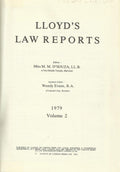 Lloyd's Law Reports - 1979, Volume 2