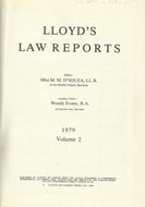Lloyd's Law Reports - 1979, Volume 2
