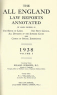 The All England Law Reports 1938, Volume 3