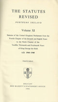 The Statutes Revised - Northern Ireland, Volume XI - 1944-1948