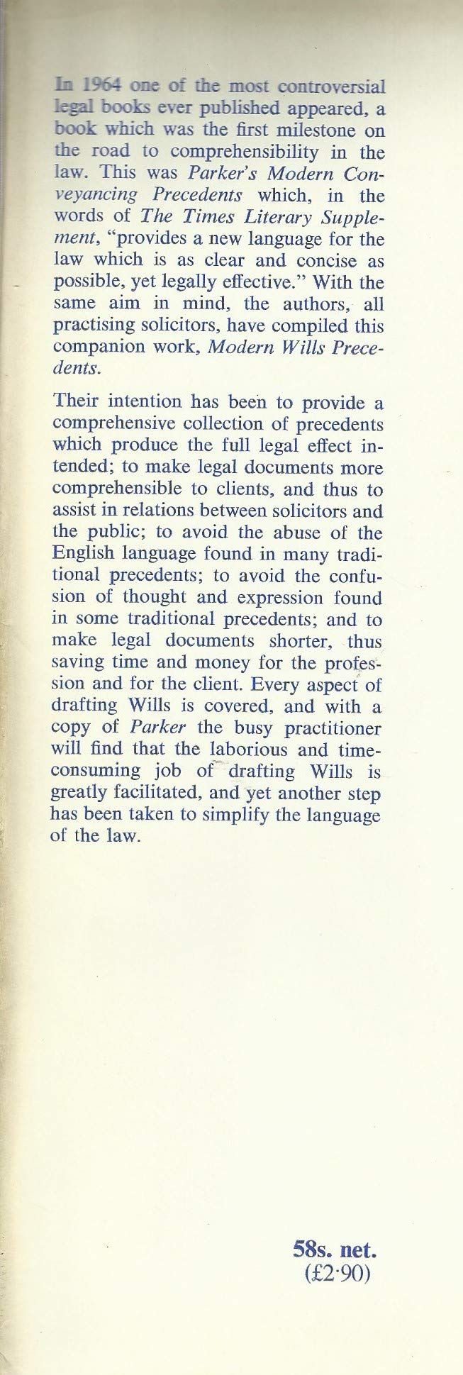 Modern Wills Precedents