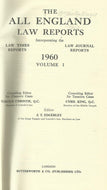 The All England Law Reports: 1960 VOl 1