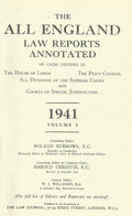 The All England Law Reports 1941, Volume 2