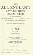 The All England Law Reports 1941, Volume 2