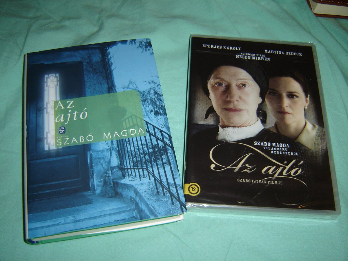 Az Ajto / Hungarian Language Book and The Door DVD / Hungarian Published Book and DVD Bundle / Szabo Magda / Director: Istvan Szabo