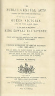 The Public General Acts - 64 Vict 1900 and 1 Edw. VII 1901