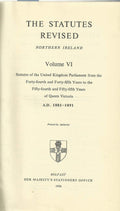 The Statutes Revised - Northern Ireland, Volume VI - 1881-1891