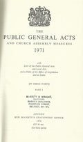 The Public General Acts and Church Assembly Measures 1971