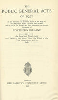 Northern Ireland - The Public General Acts of 1951