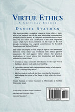 Load image into Gallery viewer, Virtue Ethics: A Critical Reader