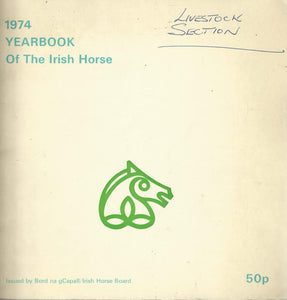 1974 Yearbook of the Irish Horse