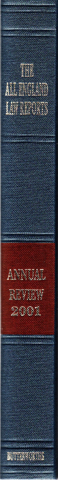 The All England Law Reports - Annual Review 2001