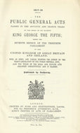 The public general acts passed in the seventh and eight years of the reign of his majesty King George the Fifth.....