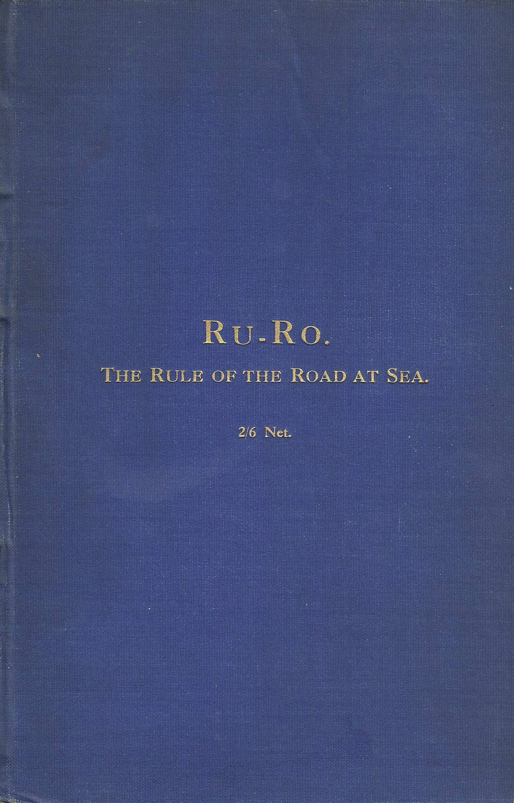 Ru-Ro: The Latest Work on the Rule of the Road at Sea