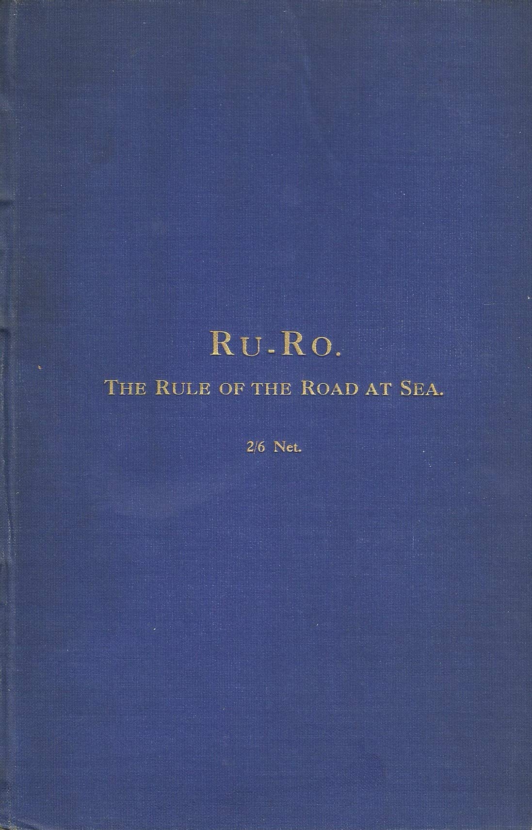 Ru-Ro: The Latest Work on the Rule of the Road at Sea