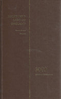 Halsbury's Laws of England, Fourth Edition, Reissue, Volume 30(1)