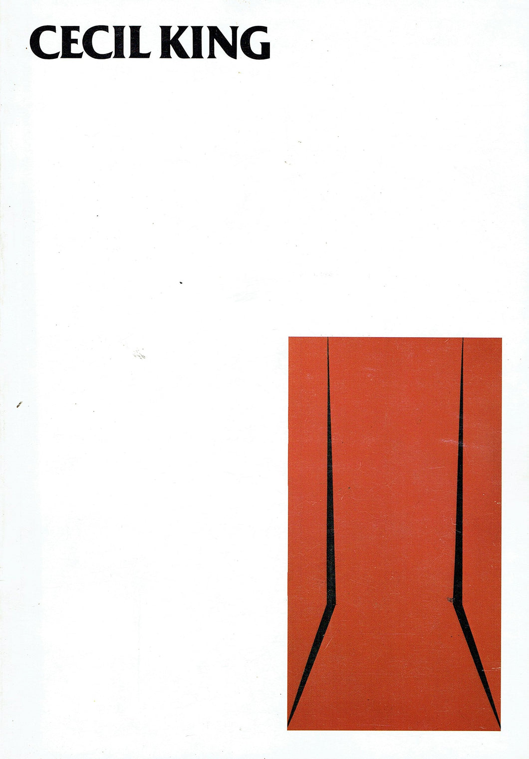 CECIL KING: RETROSPECTIVE EXHIBITION.