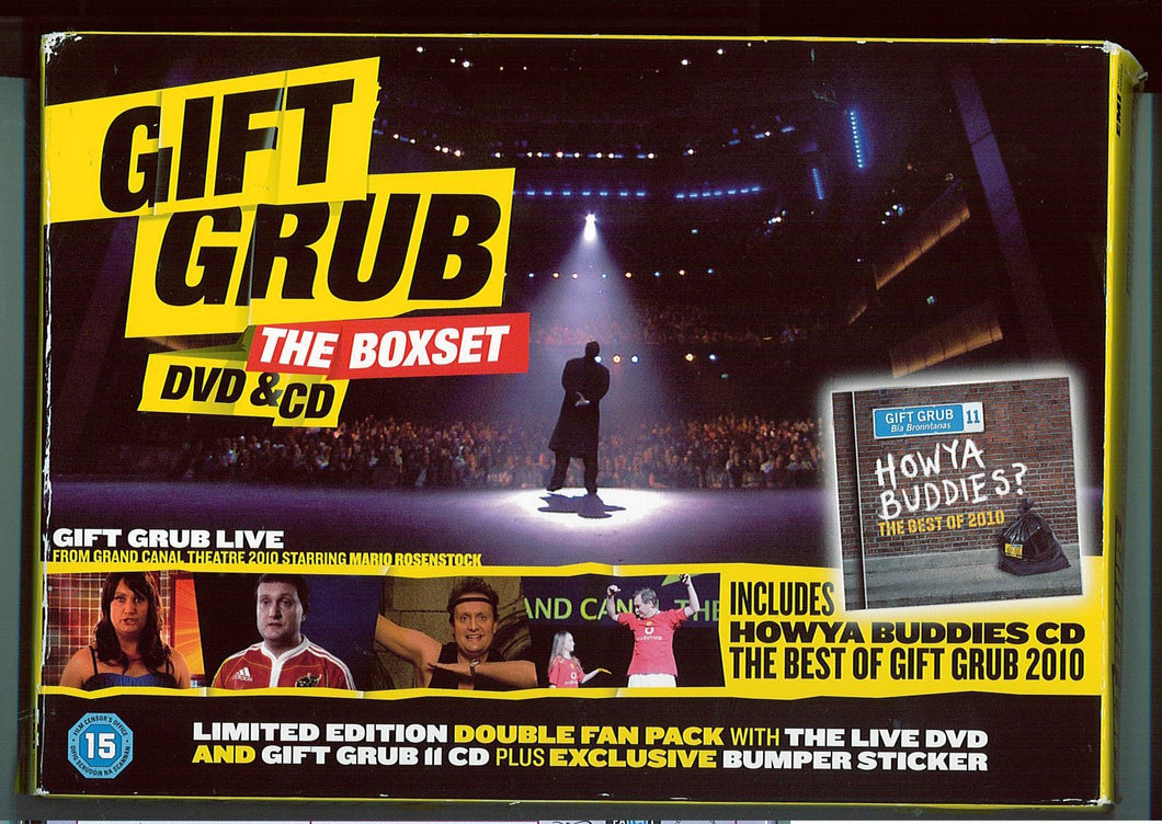 GIFT GRUB DVD & CD BOX SET
