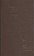 Halsbury's Laws of England - Fourth Edition Reissue - 53: 2003 Consolidated Tables