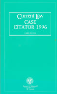 Current Law Case Citator, 1996