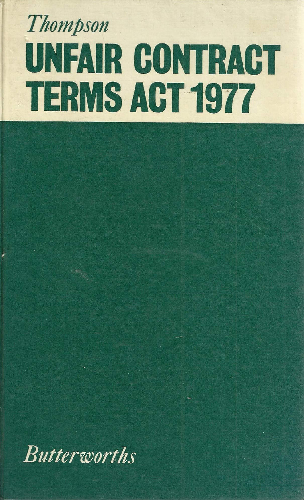 Unfair Contract Terms Act, 1977