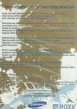 Load image into Gallery viewer, Roxy Jam UK - Women&#39;s World Surf Championship, Perranporth, 21st-27th May 2005, Newquay
