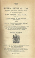 The Public General Acts Passed in the Second and Third Years of the Reign of His Majesty King George the Fifth; Being the Second Session of the Thitieth Parliament of the United Kingdom of Great Britain and Ireland, 1912-1913