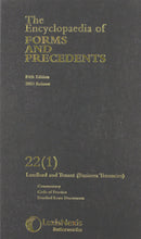 Load image into Gallery viewer, Encyclopaedia of Forms and Precedents 22(1)
