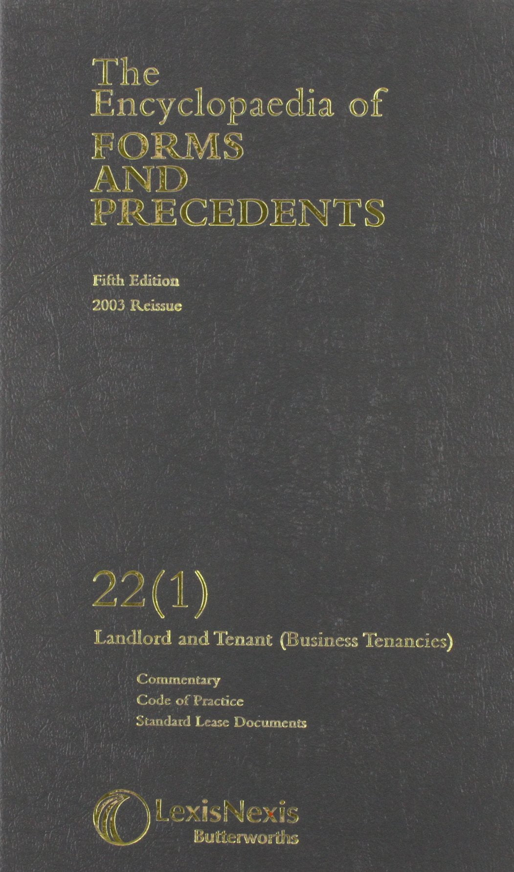 Encyclopaedia of Forms and Precedents 22(1)