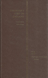 Halsbury's Laws of England Vol 21