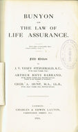 Bunyon on the Law of Life Assurance - Fifth Edition