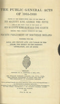 Northern Ireland - The Public General Acts of 1935-1936