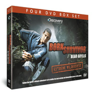 BEAR GRYLLS BORN SURVIVOR EXTREME WILDERNESS FOUR DVD BOX SET