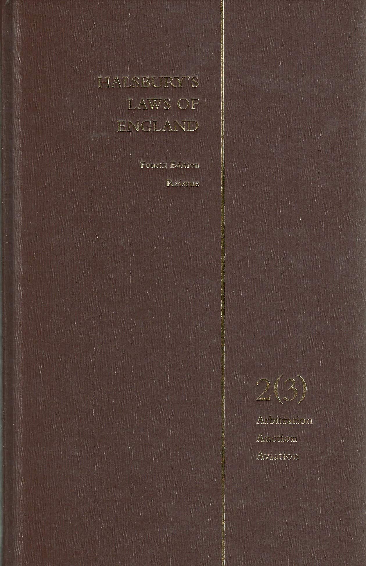 Halsbury's Laws of England (Fourth Edition Reissue) Vol. 2(3): Auction