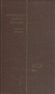 Halsbury's Laws of England Vol 49(3)