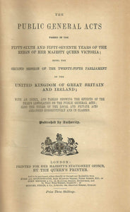 The Public General Acts 1893-94 - 56 and 57 Vict