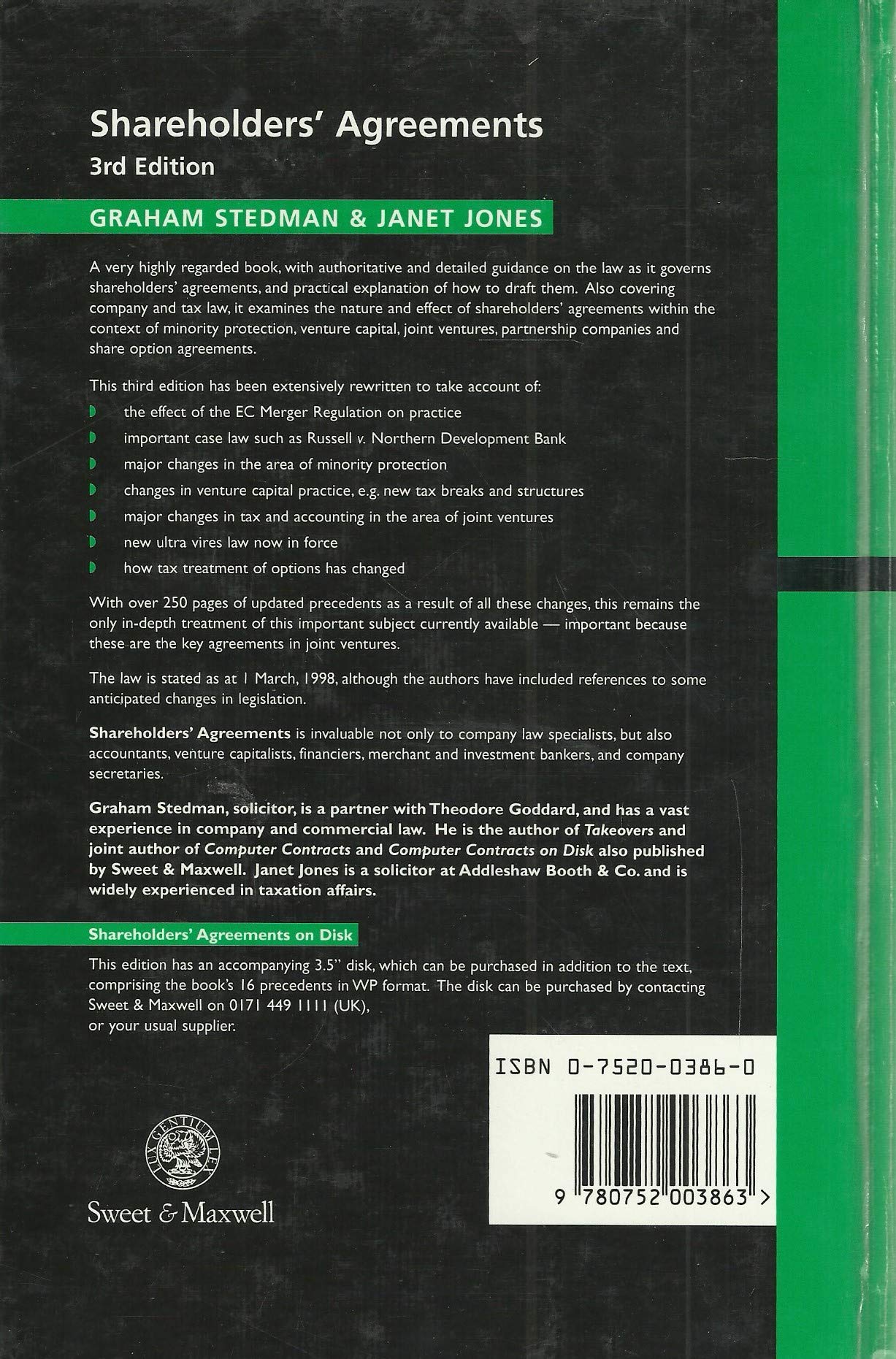 Shareholders' Agreements (Commercial)