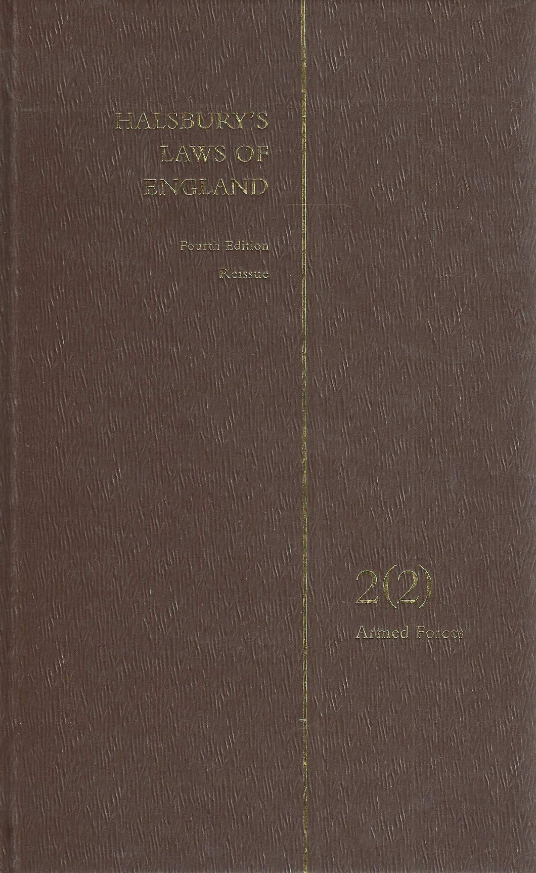 Halsbury's Laws of England Volume 2(2)