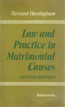 Load image into Gallery viewer, Law and Practice in Matrimonial Causes