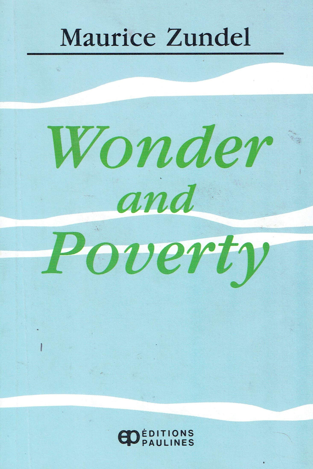 Wonder and Poverty