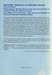 Industrial Tribunals in Northern Ireland (Second Edition)