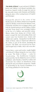The Bride of Mosta: A Ballad by Francis Berry - A Love Story of the 16th Century